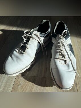 FootJoy Pro/SL White and Black Men's Golf Shoes